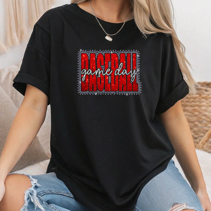 Baseball Game Day Scatter Rhinestone Template – Digital Download
