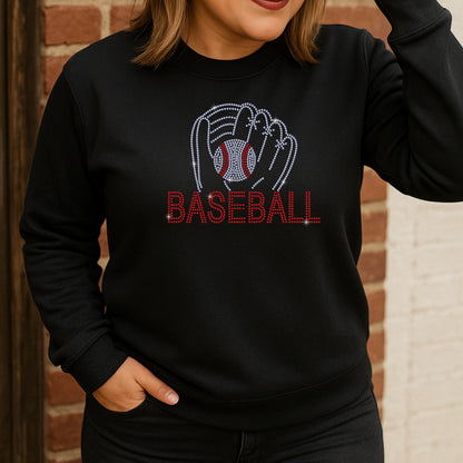 Baseball Glove Rhinestone Template – Digital Download