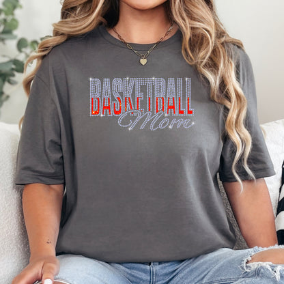 Basketball Mom Rhinestone Template – Digital Download